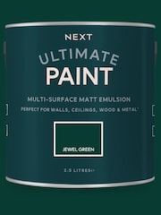 Jewel Green Ultimate Multi-Surface 2.5L Paint - Image 1 of 5