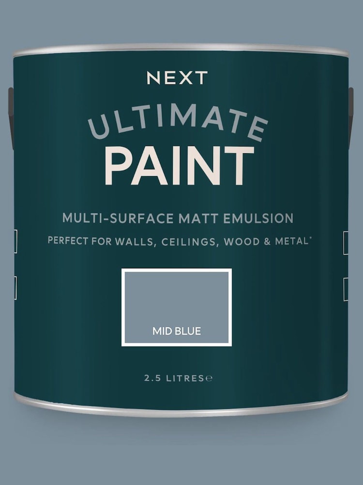 Mid Blue Ultimate Multi-Surface 2.5L Paint - Image 1 of 5