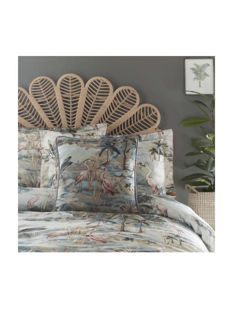 Clarke and Clarke Blue Habitat Blue Cushion - Image 2 of 4