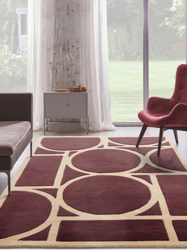 Asiatic Rugs Purple Metro Rug - Image 1 of 4
