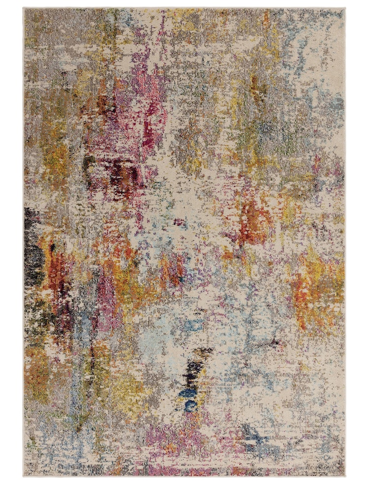 Asiatic Rugs Blue Colores Cloud Magenta Rug - Image 2 of 4