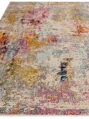 Asiatic Rugs Blue Colores Cloud Magenta Rug - Image 3 of 4