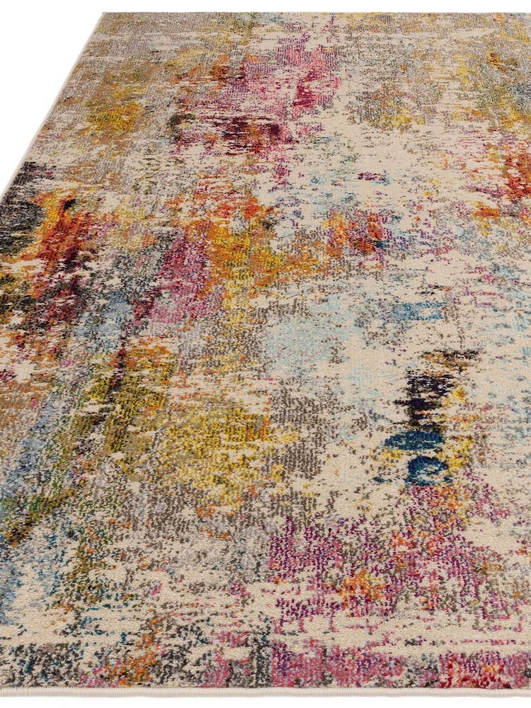 Asiatic Rugs Blue Colores Cloud Magenta Rug - Image 8 of 8 Asiatic Rugs Blue Colores Cloud Magenta Rug - Image 8 of 8