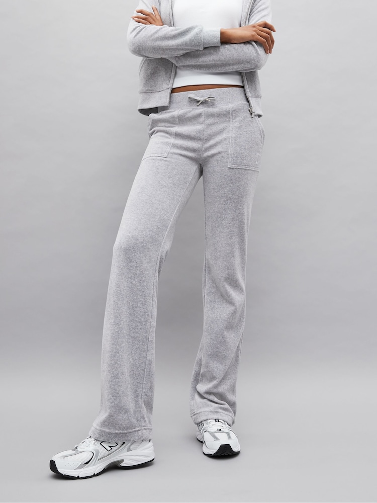 Juicy Couture Womens Velour Straight Leg Joggers - Image 1 of 6