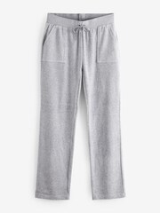 Juicy Couture Womens Velour Straight Leg Joggers - Image 6 of 6