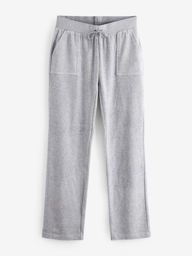 Juicy Couture Womens Velour Straight Leg Joggers - Image 6 of 6