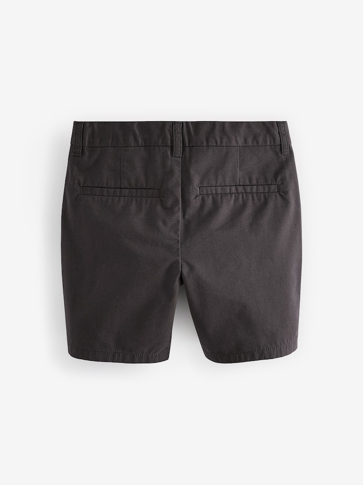 Charcoal Grey Chino Shorts (3-16yrs) - Image 2 of 3