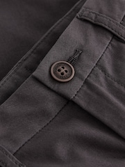 Charcoal Grey Chino Shorts (3-16yrs) - Image 3 of 3