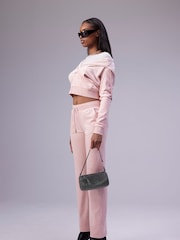 Juicy Couture Womens Zip Through Velour Robertson Zip Up Hoodie - Image 3 of 5
