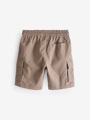 Taupe Brown Cargo Shorts (3-16yrs) - Image 3 of 5