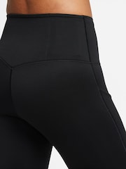 Nike Black Premium Go Firm Support High Waisted Full Length Leggings With Pockets - Image 10 of 10