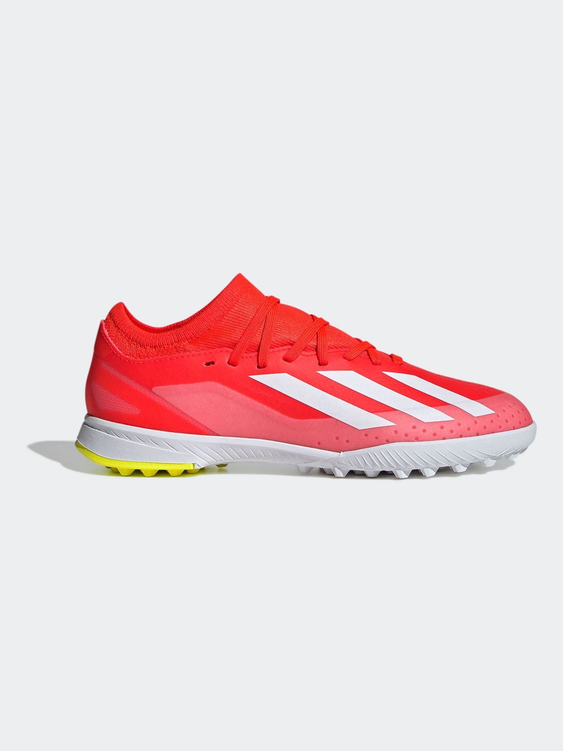 Chaussure de foot adidas blanche et rouge shop