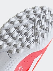 adidas Red/White Football X Crazyfast League Turf Kids Boots - Image 10 of 10