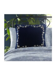 Wedgwood Blue Sapphire Garden Cushion - Image 1 of 4