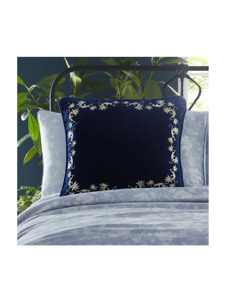 Wedgwood Blue Sapphire Garden Cushion - Image 1 of 4