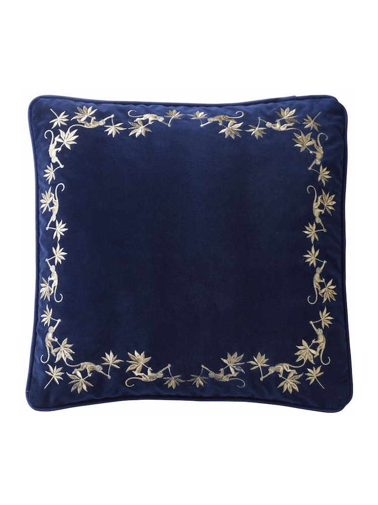Wedgwood Blue Sapphire Garden Cushion - Image 2 of 4