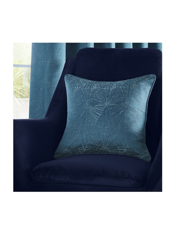 Studio G Kingfisher Blue Amari Cushion - Image 1 of 3 Studio G Kingfisher Blue Amari Cushion - Image 1 of 3