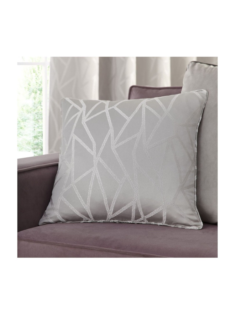Studio G Silver Como Cushion - Image 1 of 2