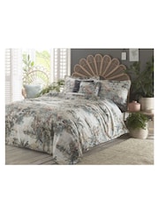 Clarke & Clarke Mineral Blue Habitat Duvet Cover and Pillowcase Set - Image 2 of 4