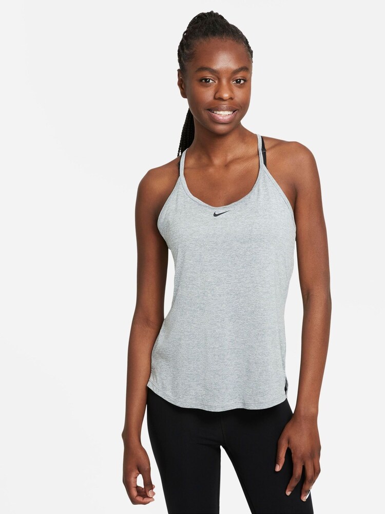 Nike Grey Dri-Fit One Vest - Image 1 of 6