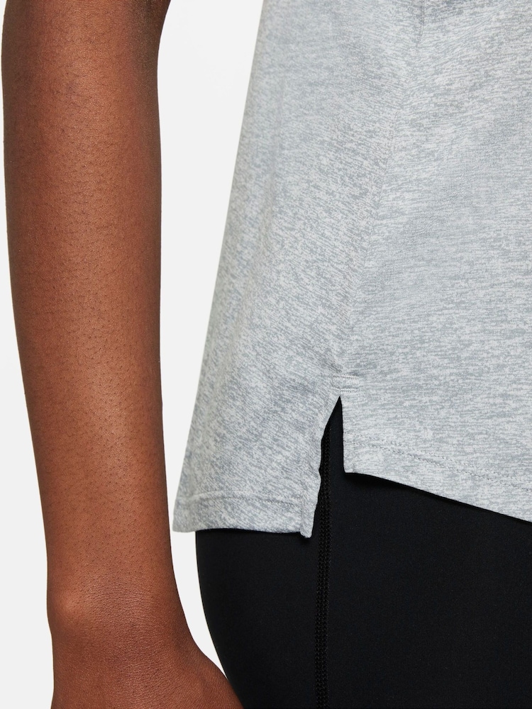 Nike Grey Dri-Fit One Vest - Image 6 of 6
