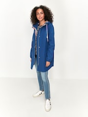 Khost Clothing Blue Showerproof Mac Raincoat - Image 2 of 3