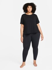 Nike Black Dri-Fit Curve Yoga Top - Image 3 of 4