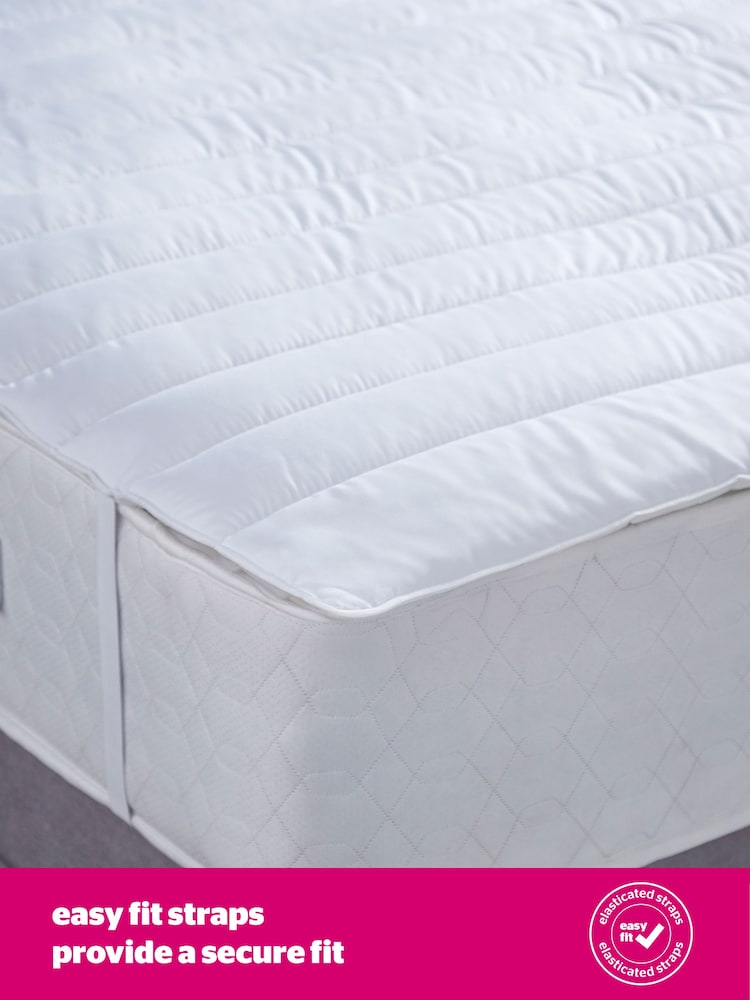 Silentnight White Ultrabounce Mattress Topper - Image 10 of 10