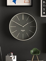 Space Hotel Grey Sci-Fi Sid Grey Clock - Image 1 of 4