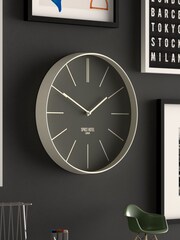 Space Hotel Grey Sci-Fi Sid Grey Clock - Image 2 of 4