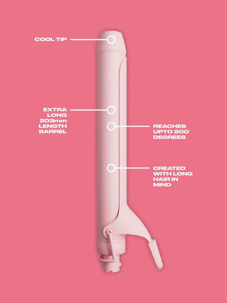Mark Hill Curling Tong with Pink Handle - Image 2 of 4 Mark Hill Curling Tong with Pink Handle - Image 2 of 4