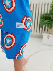 Marvel 100% Cotton Short Pyjamas 3 Pack (12mths-12yrs) - Image 14 of 14