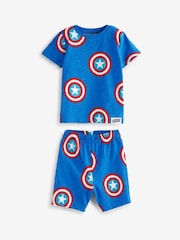 Marvel 100% Cotton Short Pyjamas 3 Pack (12mths-12yrs) - Image 4 of 14