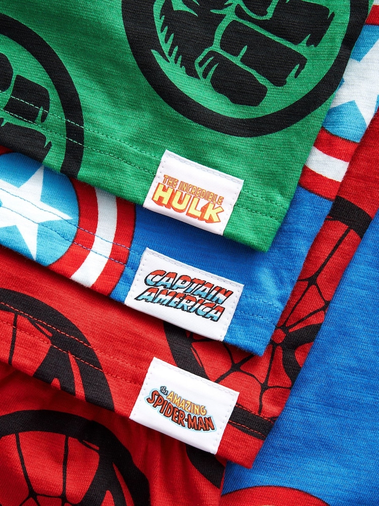 Marvel - Krótka piżama, 100% bawełna, 3 komplety (12 mies. – 12 lat) - Image 7 of 14