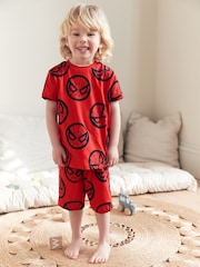 Marvel 100% Cotton Short Pyjamas 3 Pack (12mths-12yrs) - Image 8 of 14