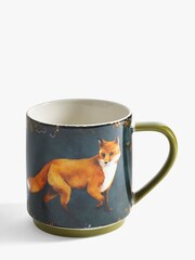 MM Living Set of 4 Blue Briar Stacking Mugs - Image 2 of 4