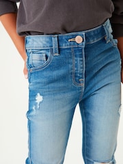 Mittelblau/Denim/Distressed - Skinny Jeans (3–16Jahre) - Bild 4 von 6