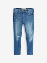 Mittelblau/Denim/Distressed - Skinny Jeans (3–16Jahre) - Bild 5 von 6