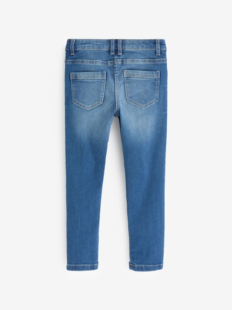 Mittelblau/Denim/Distressed - Skinny Jeans (3–16Jahre) - Bild 6 von 6