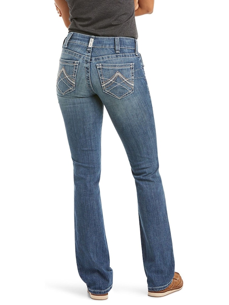 Ariat R.E.A.L Straight Icon Jeans - Image 2 of 5
