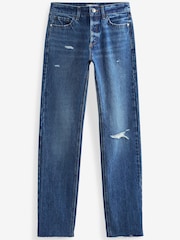 Blue Boyfriend Fit Jeans - Image 5 of 5
