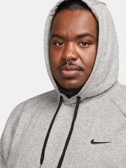Nike Dark Grey Therma-FIT Pullover Training Hoodie - Image 8 of 13
