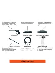 Black & Decker Black 1500PE Pressure Washer - Image 3 of 5