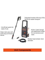 Black & Decker Black 1500E Pressure Washer - Image 3 of 4