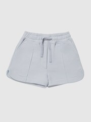 Azul - Pantalones cortos de punto de niño Harrie de Reiss - Imagen 2 de 5
