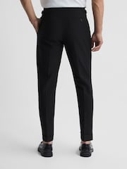 Reiss Black Lead Seersucker Mixer Slim Fit Trousers - Image 5 of 6