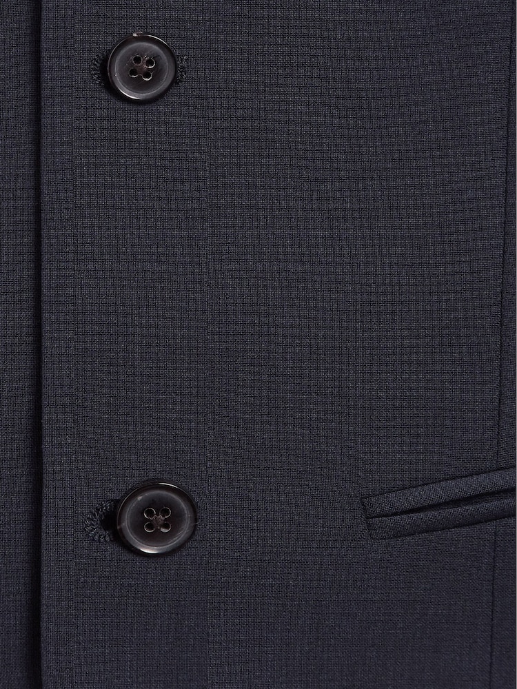 Reiss Navy Hope 4-9 yrs Modern Fit Waistcoat - Image 7 of 7
