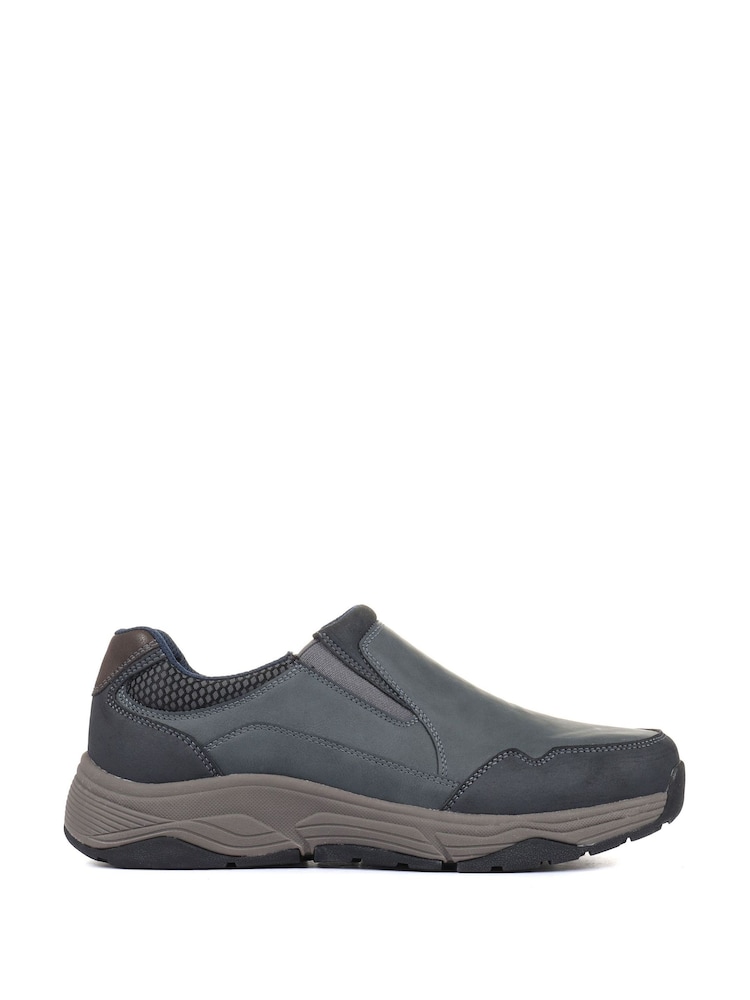 Azul - Zapatos sin cordones de corte ancho de Pavers - Imagen 1 de 5 Azul - Zapatos sin cordones de corte ancho de Pavers - Imagen 1 de 5