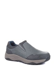 Azul - Zapatos sin cordones de corte ancho de Pavers - Imagen 2 de 5