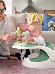 Mamas & Papas Eucalyptus Mamas & Papas Baby Snug Floor Seat and Activity Tray - Image 1 of 9